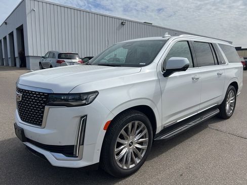 Used 2021 Cadillac Escalade ESV Premium Luxury w/ Driver Assist Tech Package AWD/4WD image 1