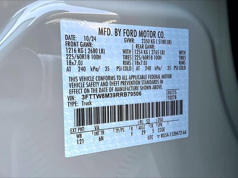 Certified 2024 Ford Maverick Lariat image 34