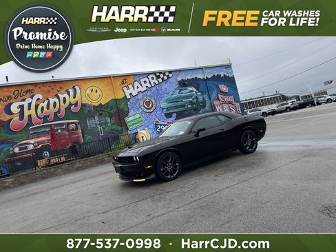 Certified 2021 Dodge Challenger GT w/ Blacktop Package AWD/4WD image 1