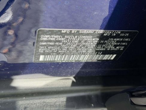 Certified 2026 Subaru Outback Premium AWD/4WD image 27