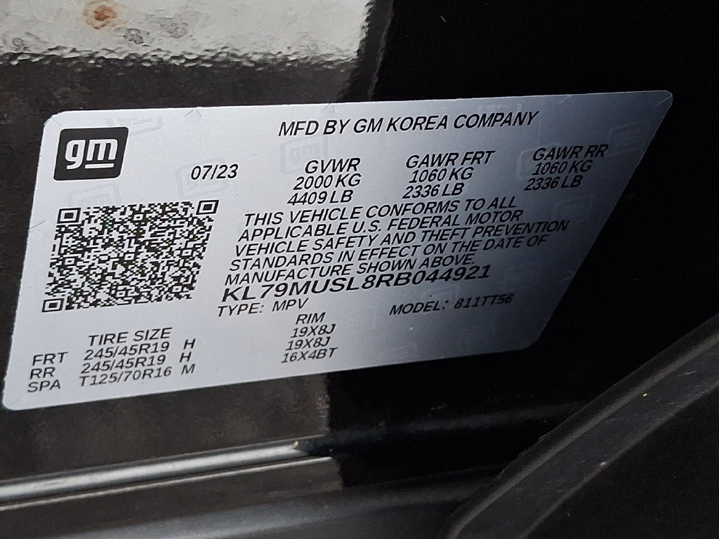 Certified 2024 Chevrolet TrailBlazer RS AWD/4WD image 29