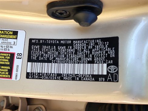 Used 2013 Toyota Corolla L image 26