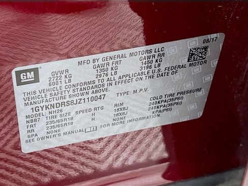 Used 2018 Cadillac XT5 Luxury w/ Driver Awareness Package image 29