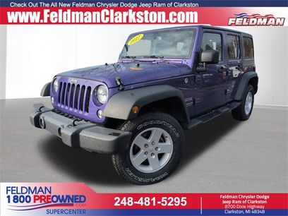 Used 2017 Jeep Wrangler Unlimited Sport w/ Quick Order Package 24S