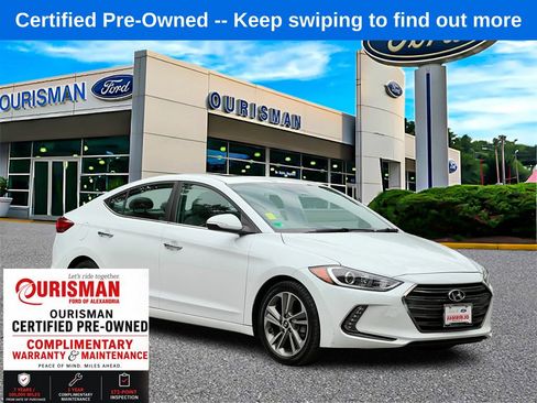 Used 2017 Hyundai Elantra Limited w/ Limited Tech Package 04 FWD image 1