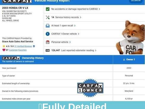 Used 2003 Honda CR-V LX image 10