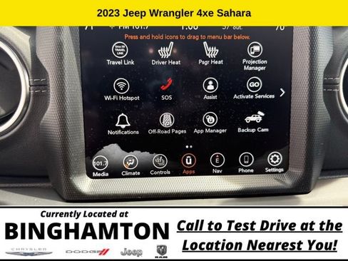 Used 2023 Jeep Wrangler Unlimited Sahara w/ Cold Weather Group AWD/4WD image 16