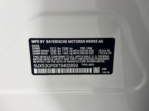 New 2026 BMW X3 xDrive30 w/ Premium Package image 18