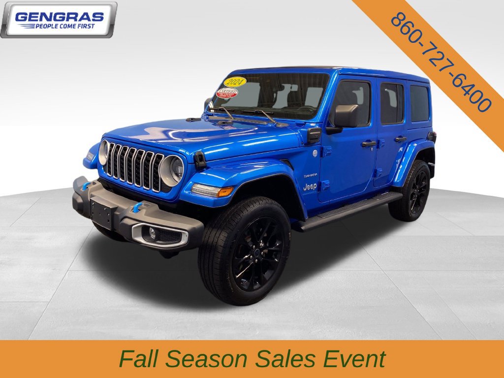 Used 2024 Jeep Wrangler Unlimited Sahara w/ Safety Group AWD/4WD image 4