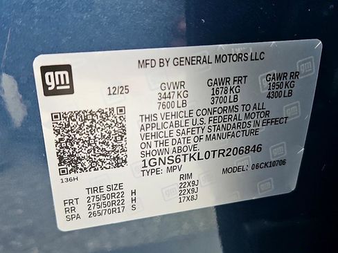New 2026 Chevrolet Tahoe High Country w/ Sun And Tow Package AWD/4WD image 24