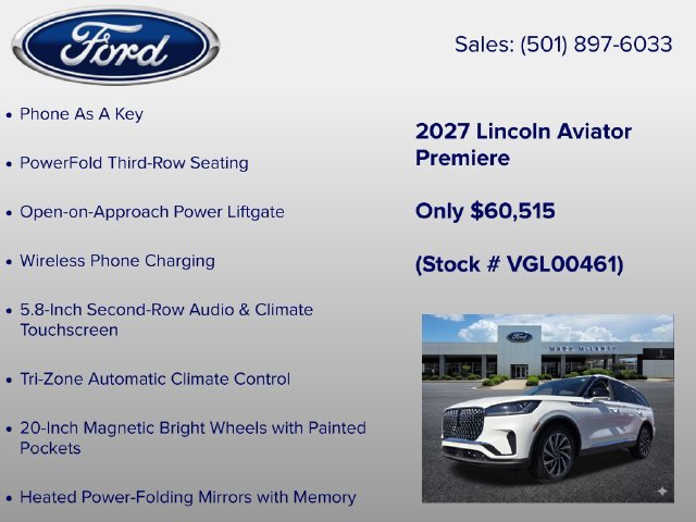 New 2027 Lincoln Aviator AWD image 12