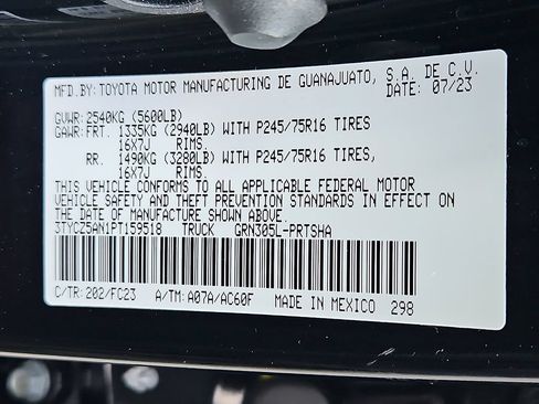 Used 2023 Toyota Tacoma SR5 w/ SX Package AWD/4WD image 27