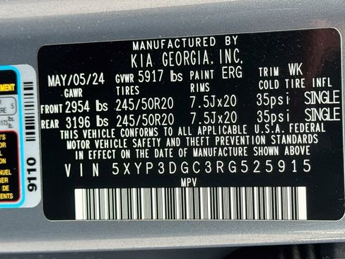 Certified 2024 Kia Telluride EX X-Line AWD/4WD image 34