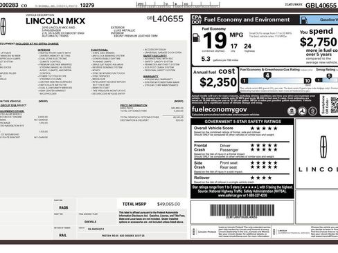 Used 2016 Lincoln MKX Select w/ Select Plus Package image 32