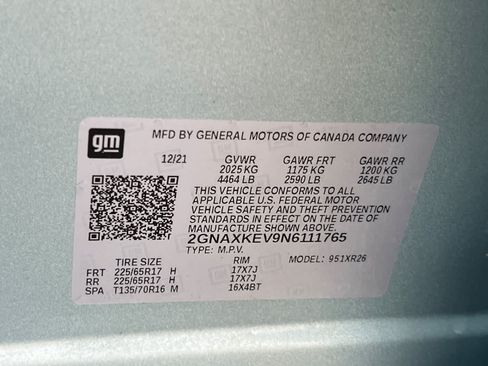 Used 2022 Chevrolet Equinox LT FWD image 26