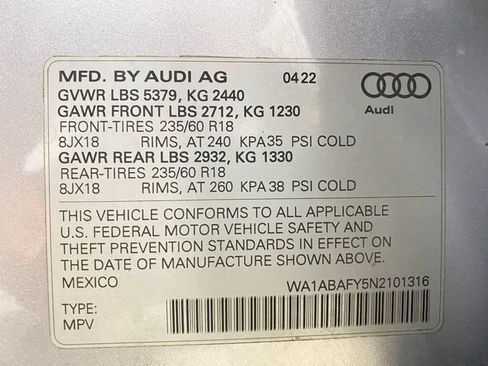 Used 2022 Audi Q5 2.0T Premium AWD/4WD image 24