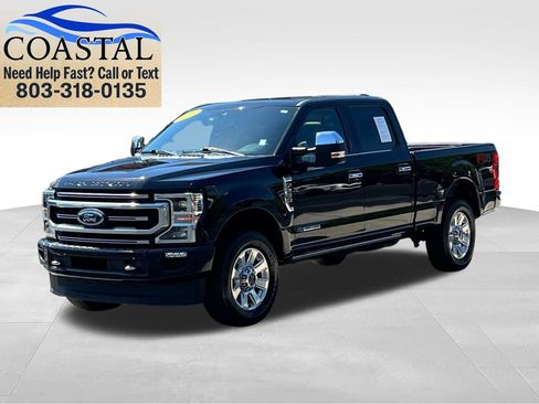 Used 2020 Ford F250 Platinum w/ FX4 Off-Road Package AWD/4WD image 1