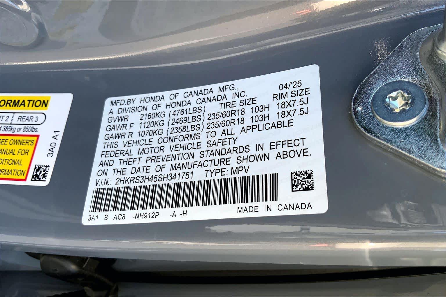 Used 2025 Honda CR-V EX image 36