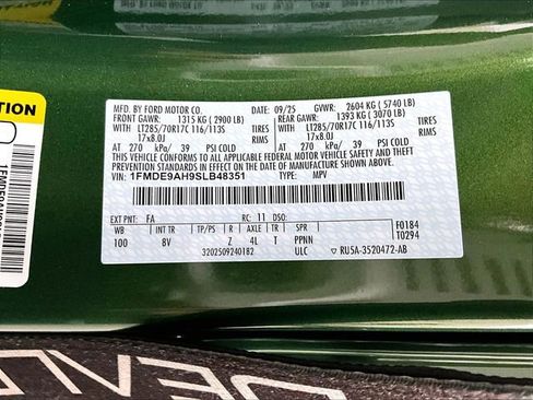 New 2025 Ford Bronco Badlands image 14