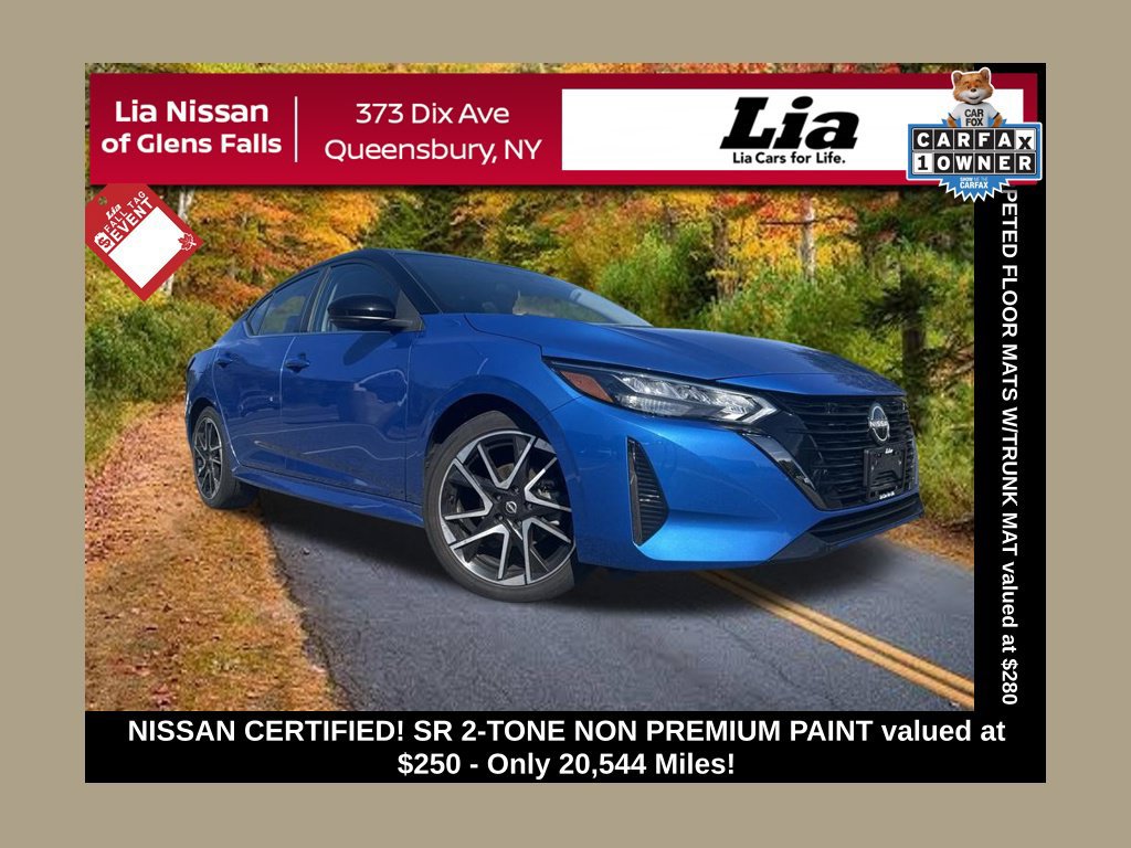 Certified 2024 Nissan Sentra SR FWD image 1