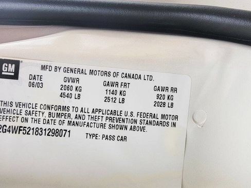 Used 2003 Buick Regal GS image 13