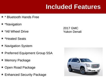 Used 2017 GMC Yukon Denali w/ Open Road Package