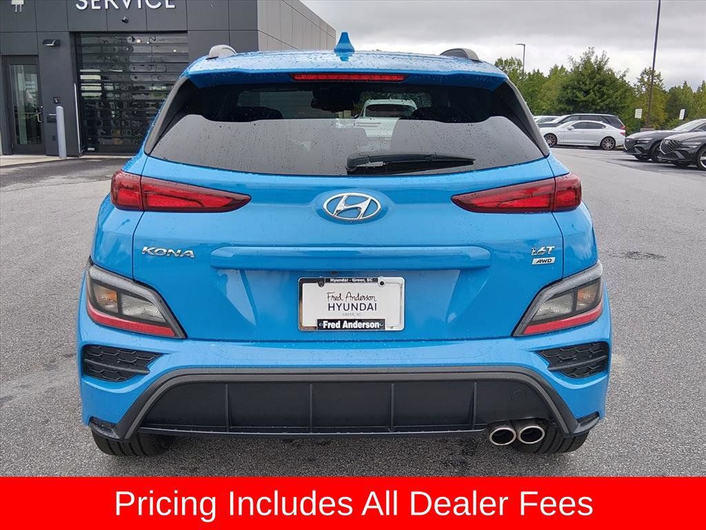 Used 2022 Hyundai Kona N Line AWD/4WD image 4