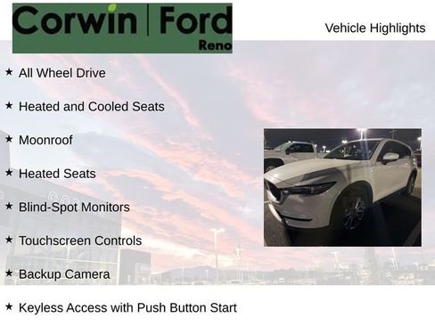 Used 2021 MAZDA CX-5 Grand Touring w/ GT Premium Package image 8