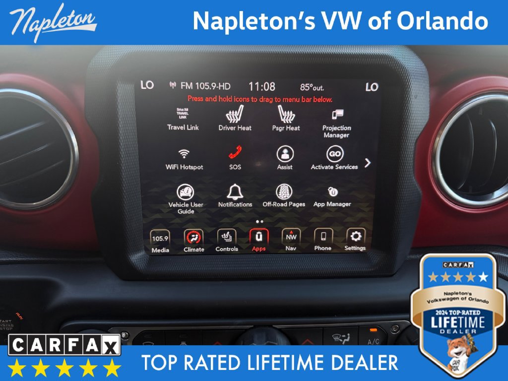 Used 2020 Jeep Gladiator Rubicon AWD/4WD image 14