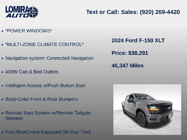 Used 2024 Ford F150 XLT w/ Equipment Group 302A MID AWD/4WD image 20