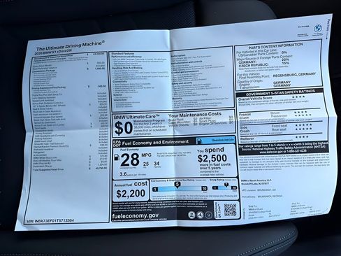 New 2026 BMW X1 xDrive28i w/ Convenience Package AWD/4WD image 25