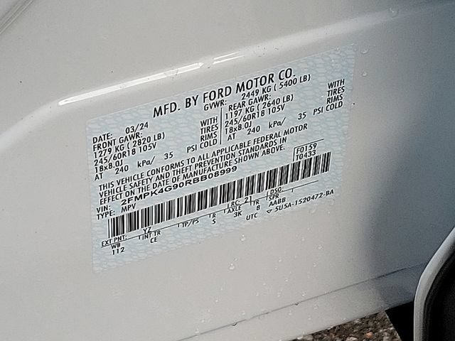 Used 2024 Ford Edge SE AWD/4WD image 9