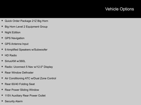 Used 2025 RAM 1500 Big Horn AWD/4WD image 2