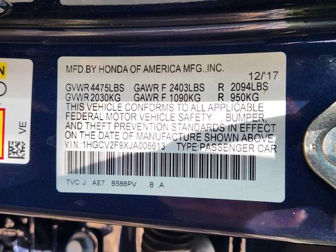 Used 2018 Honda Accord Touring image 33