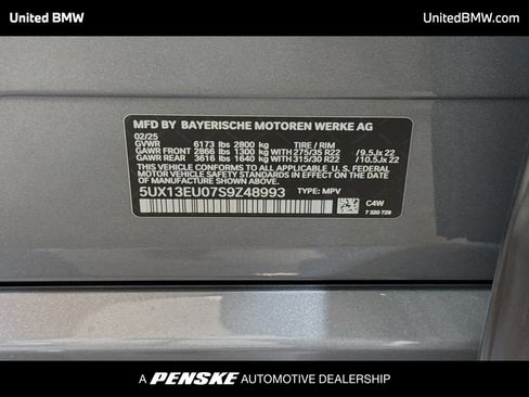 Used 2025 BMW X5 sDrive40i w/ Executive Package RWD image 15