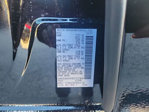 New 2026 Nissan Frontier PRO-4X w/ Pro Premium Package image 31