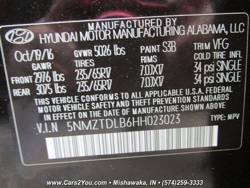 Used 2017 Hyundai Santa Fe Sport image 25