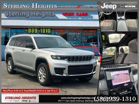 Used 2024 Jeep Grand Cherokee L Laredo w/ Luxury Tech Group I AWD/4WD image 1