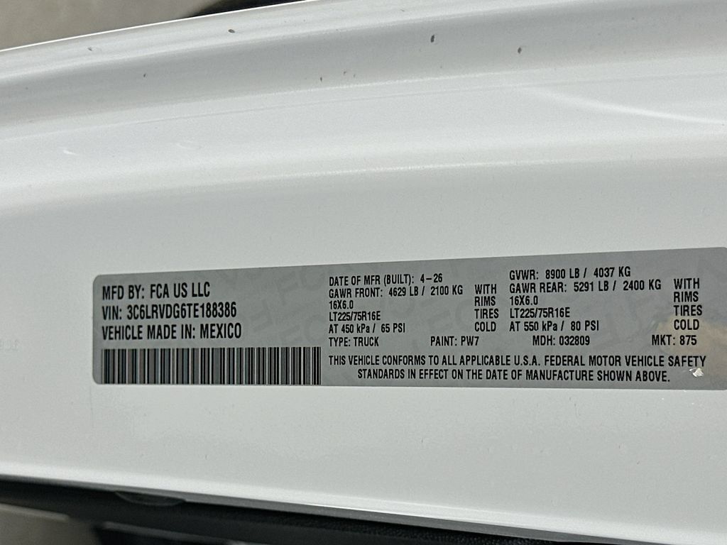 New 2026 RAM ProMaster 2500 w/ Safety Group FWD image 17