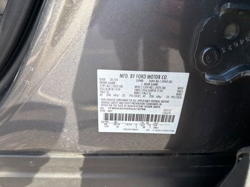 Used 2024 Ford Explorer XLT w/ Equipment Group 202A AWD/4WD image 16