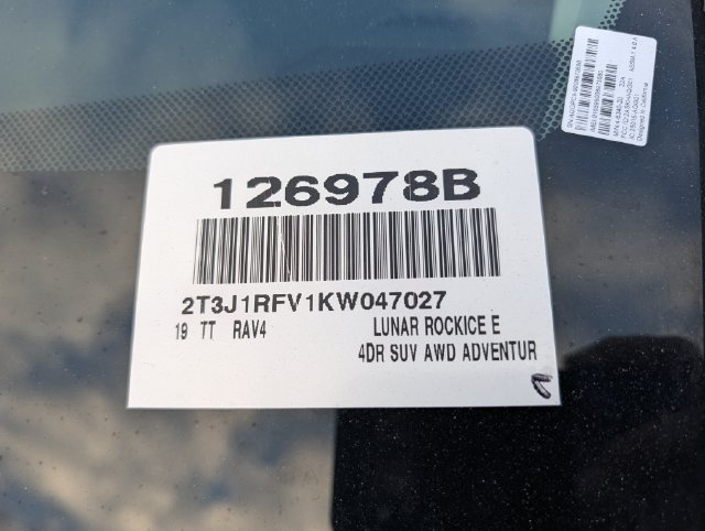Used 2019 Toyota RAV4 Adventure w/ Cold Weather Package AWD/4WD image 38