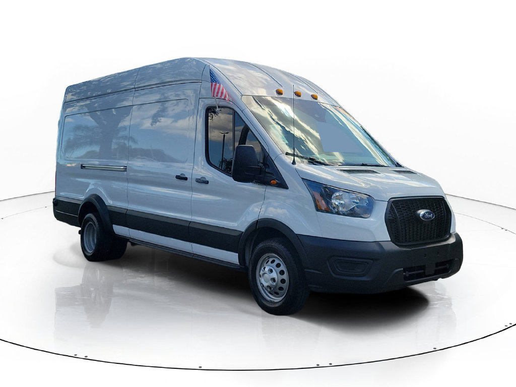 Used 2024 Ford Transit 350 148 High Roof Extended DRW w/ Load Area Protection Package RWD image 2