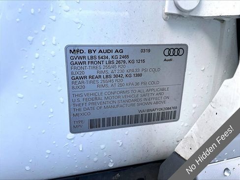 Used 2019 Audi Q5 2.0T Premium Plus w/ Premium Plus Package AWD/4WD image 26