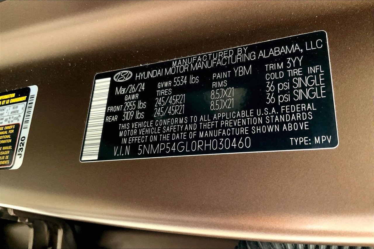 Used 2024 Hyundai Santa Fe Calligraphy FWD image 8