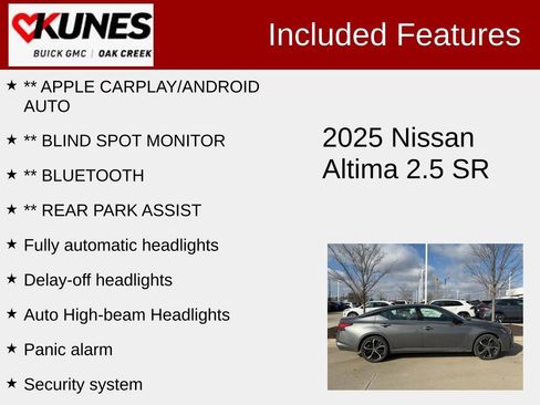 Used 2025 Nissan Altima 2.5 SR image 2