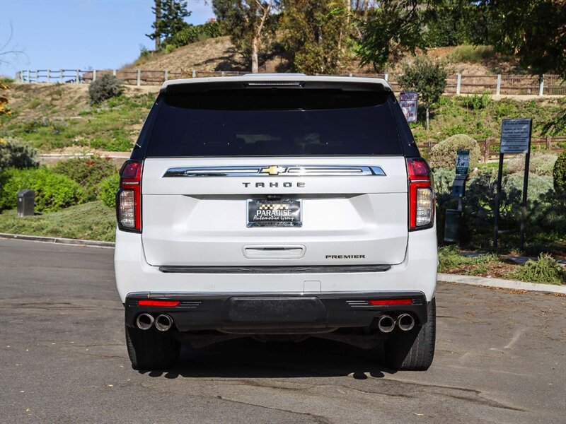Used 2021 Chevrolet Tahoe Premier w/ Premium Package RWD image 4