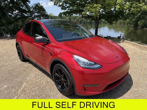 Used 2020 Tesla Model Y Long Range AWD/4WD image 1