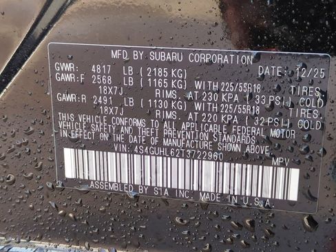 New 2026 Subaru Crosstrek 2.5i Limited image 33