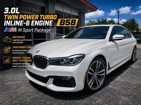 Used 2019 BMW 740i w/ M Sport Package RWD image 1