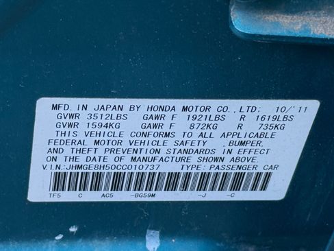 Used 2012 Honda Fit Sport image 16